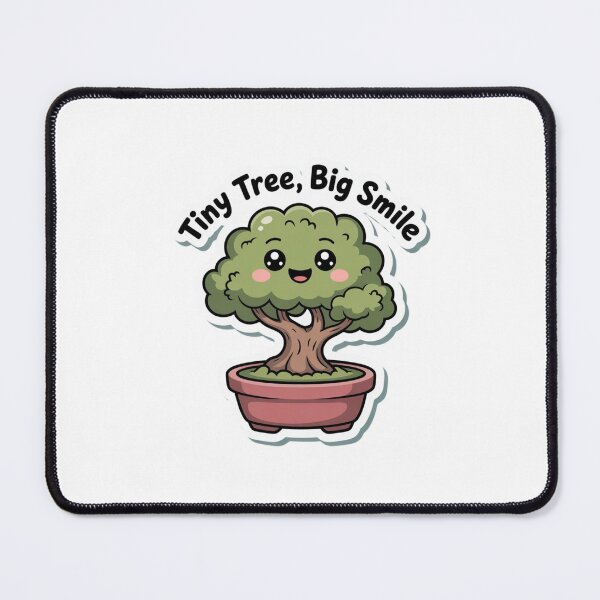 Item preview, Cute Kawaii Bonsai Tree Sticker – Adorable Zen Plant Design designed and sold by Timeless Design.