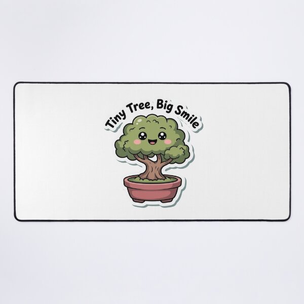 Item preview, Cute Kawaii Bonsai Tree Sticker – Adorable Zen Plant Design designed and sold by Timeless Design.