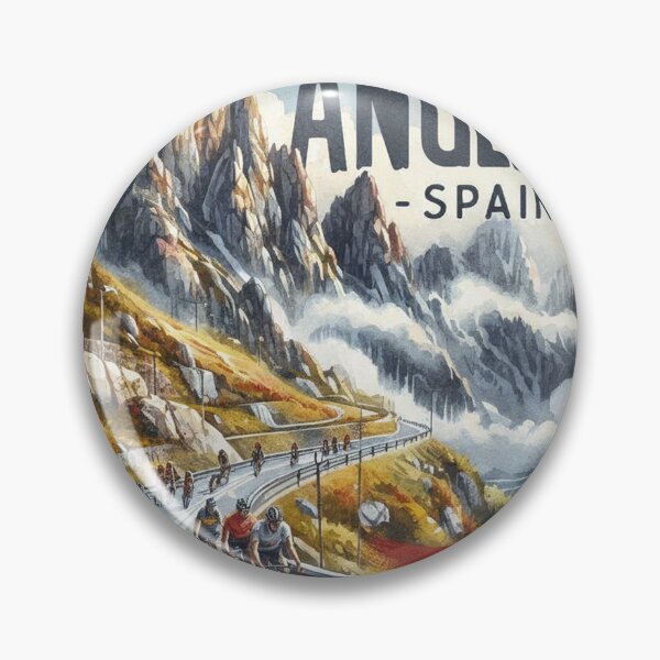 Item preview, Angliru Spain - Travel Art designed and sold by clarkfraser.