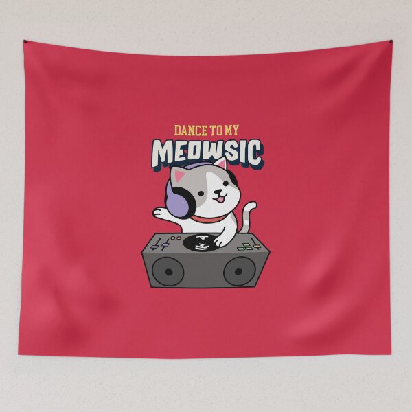Item preview, Cat DJ - Dance to my music designed and sold by sydney-syder.