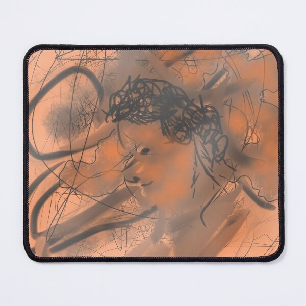 Item preview, A Digital Art Whimsical Orange Abstraction designed and sold by MsArtyCrafts.