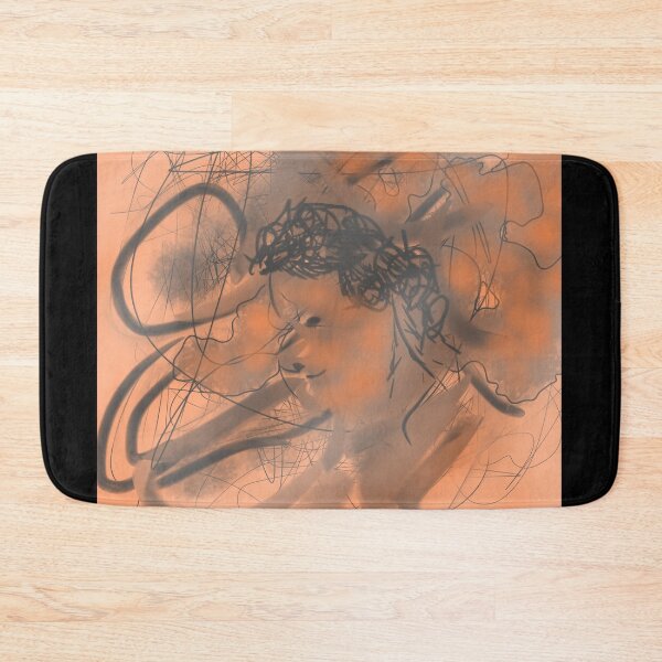 Item preview, A Digital Art Whimsical Orange Abstraction  designed and sold by MsArtyCrafts.