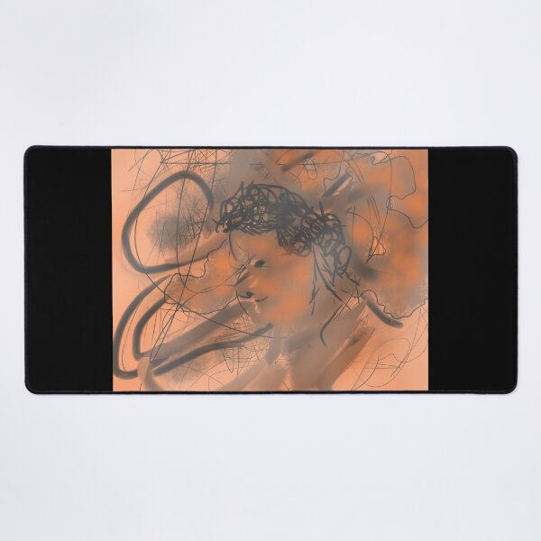 Item preview, A Digital Art Whimsical Orange Abstraction designed and sold by MsArtyCrafts.