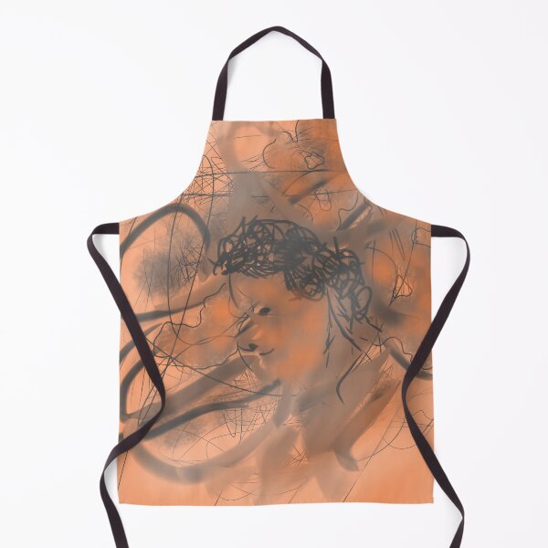 Item preview, A Digital Art Whimsical Orange Abstraction designed and sold by MsArtyCrafts.