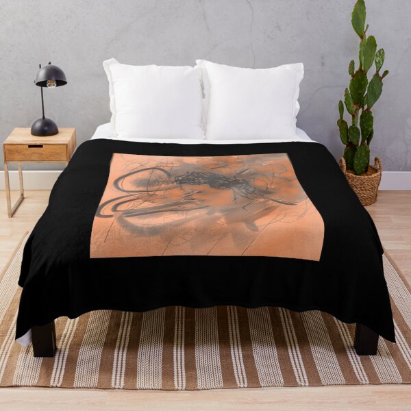 Item preview, A Digital Art Whimsical Orange Abstraction  designed and sold by MsArtyCrafts.