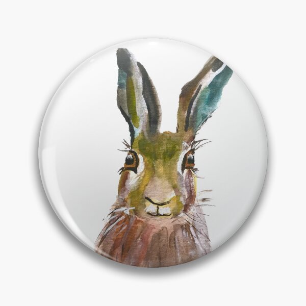 Item preview, Watercolor Brown Hare – Woodland Animal Illustration designed and sold by Monika Howarth.