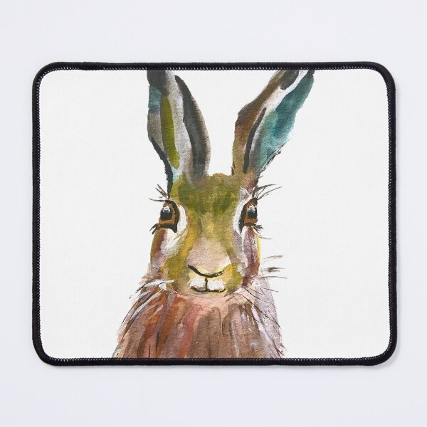 Item preview, Watercolor Brown Hare – Woodland Animal Illustration designed and sold by Monika Howarth.