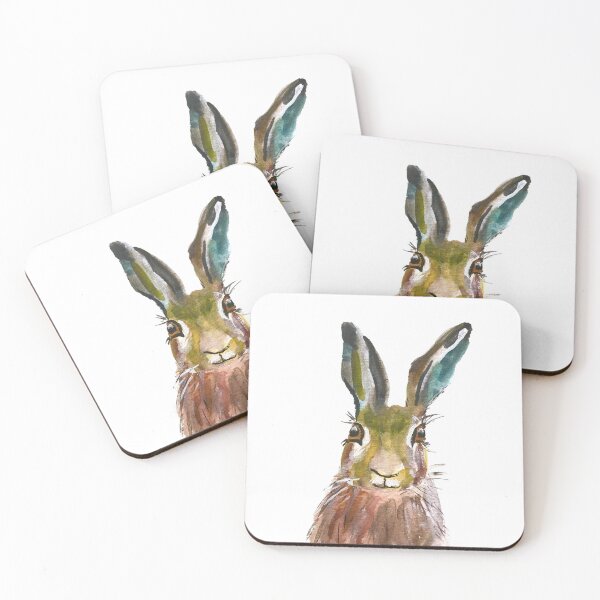 Item preview, Watercolor Brown Hare – Woodland Animal Illustration designed and sold by Monika Howarth.