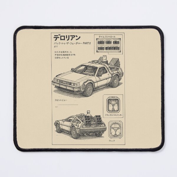 Item preview, tech guide of a delorean time machine designed and sold by LgndryPhoenix.