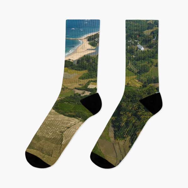 Item preview, Pantai Kerewei Sumba - Aerial Beach Rice Fields Traditional Houses designed and sold by mattryanphoto.