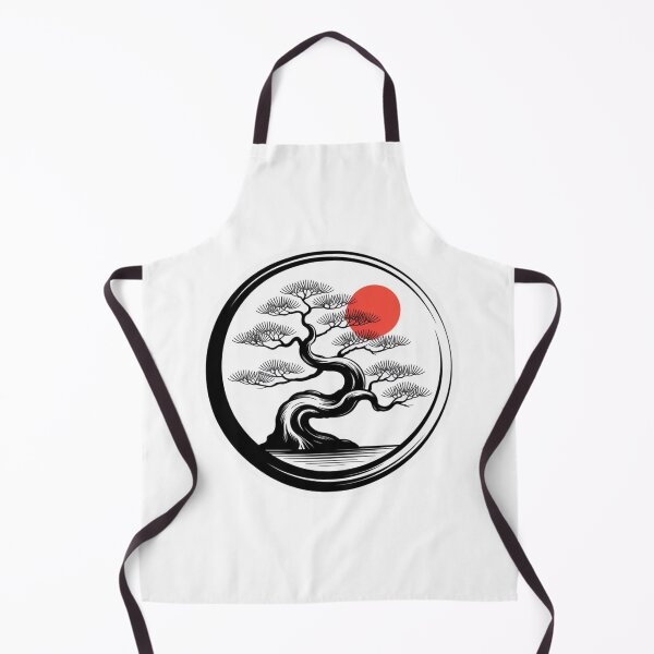 Item preview, Minimal Zen Bonsai Tree Sticker – Japanese Line Art Design designed and sold by Timeless Design.
