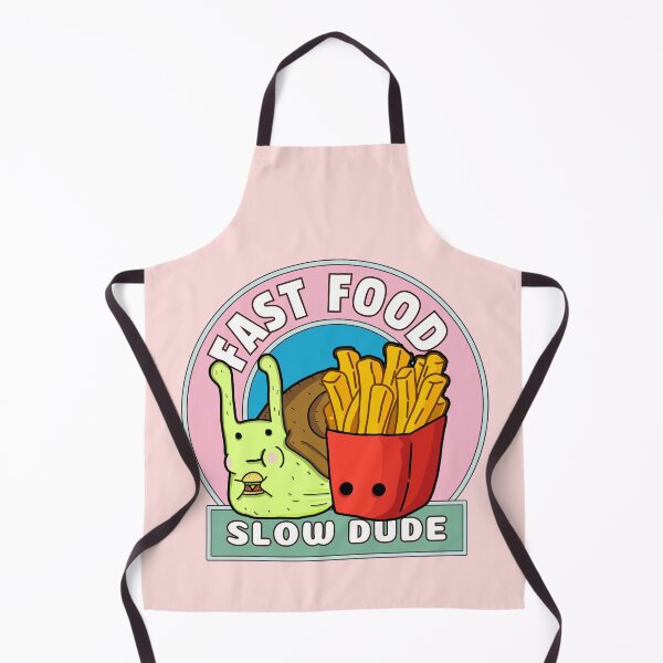Item preview, Fast Food Slow Dude Snail designed and sold by Angryblu3.