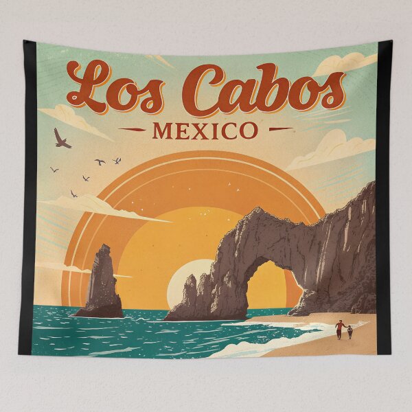 Item preview, Los Cabos Mexico – Beach Paradise & Sunset Vibes designed and sold by VividOrganica.
