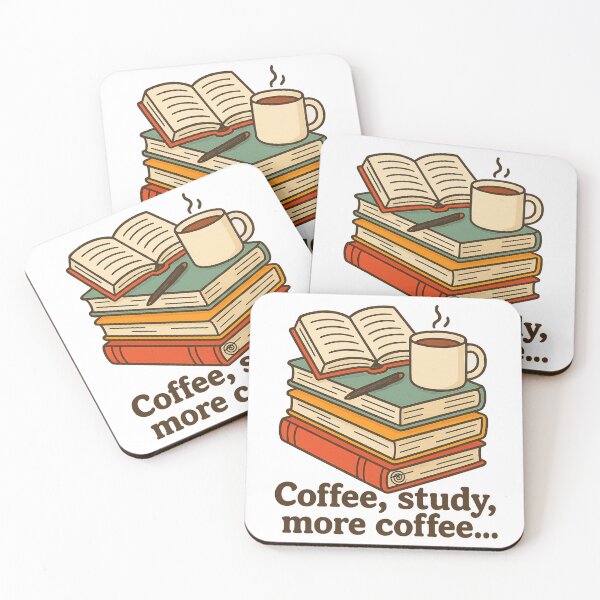 Item preview, Study and coffee designed and sold by spiral-illusion.