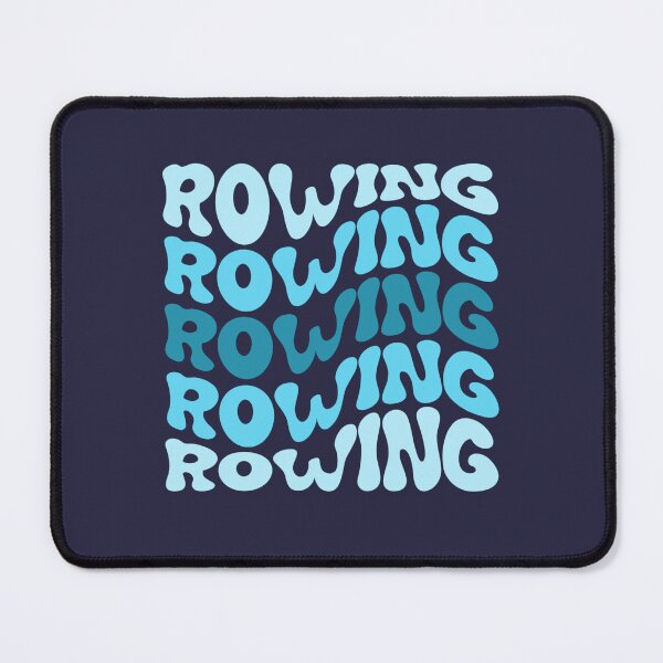 Item preview, Rowing Blue Wavy Retro Rower Crew Groovy designed and sold by StrideSuccess.