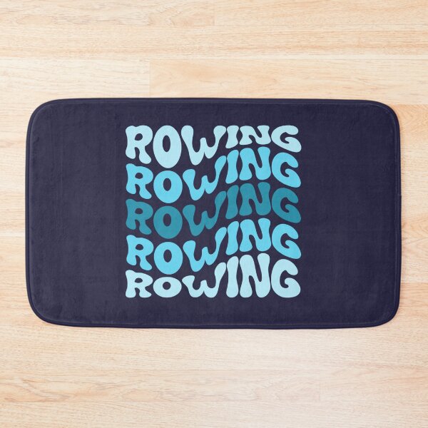 Item preview, Rowing Blue Wavy Retro Rower Crew Groovy designed and sold by StrideSuccess.