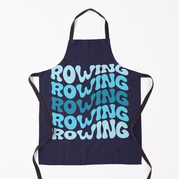 Item preview, Rowing Blue Wavy Retro Rower Crew Groovy designed and sold by StrideSuccess.
