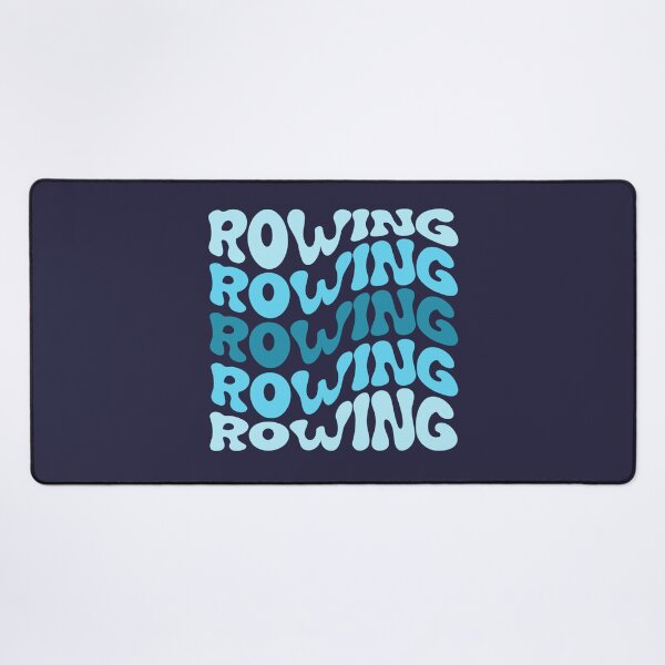 Item preview, Rowing Blue Wavy Retro Rower Crew Groovy designed and sold by StrideSuccess.