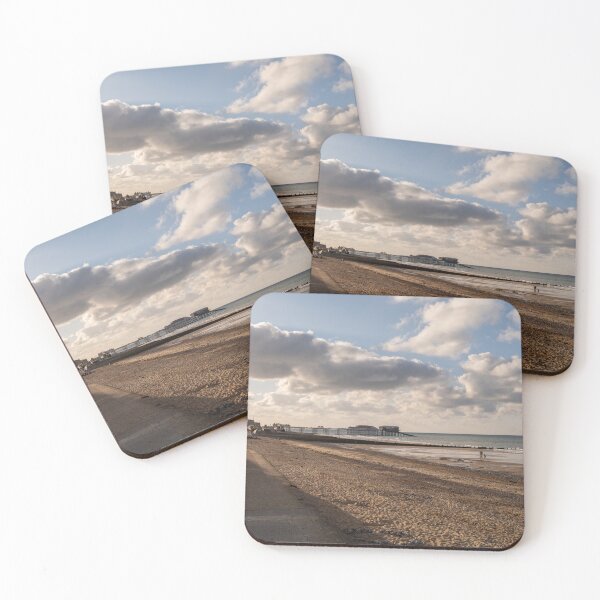 Item preview, Cromer beach on a summer evening designed and sold by yackers1.