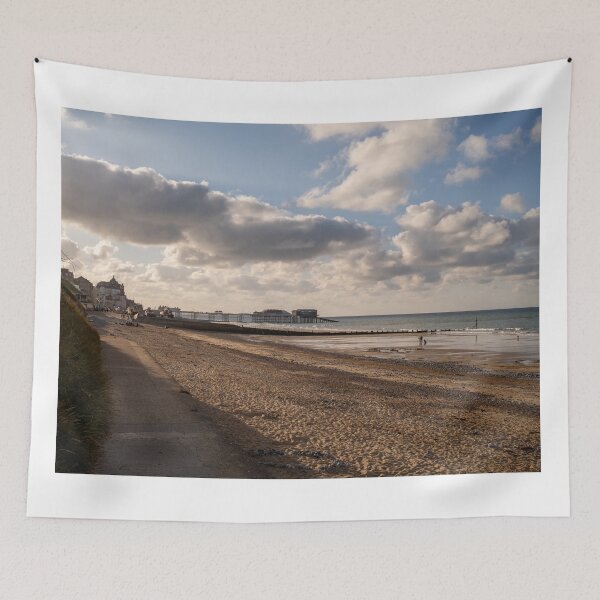 Item preview, Cromer beach on a summer evening designed and sold by yackers1.