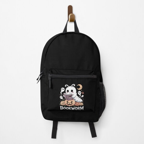 Item preview, The Ghostly Bookworm Halloween Kawaii  designed and sold by martindesignden.