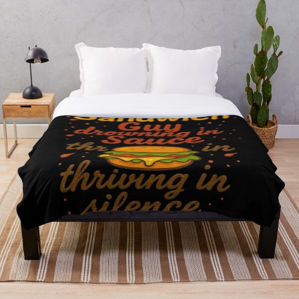 Item preview, Sandwich Guy — drowning in sauce, thriving in silence." designed and sold by Prime_1.