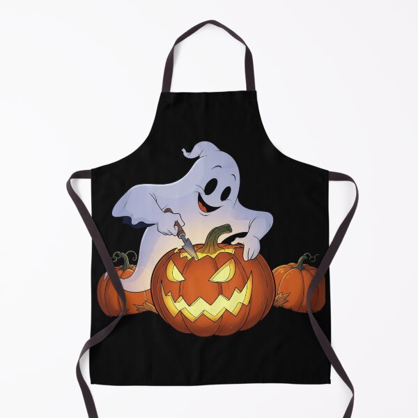 Item preview, Funny Ghost with Pumpkin designed and sold by KunoKR.