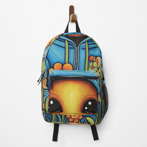 Item preview, Alien wearing a hoodie Planting Flowers designed and sold by Colin Bentham.