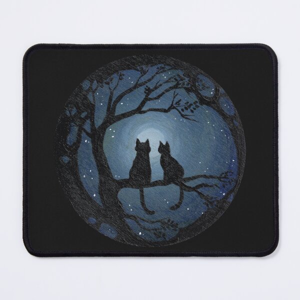 Item preview, Cats in love under the moonlight designed and sold by Tsuya Shop.