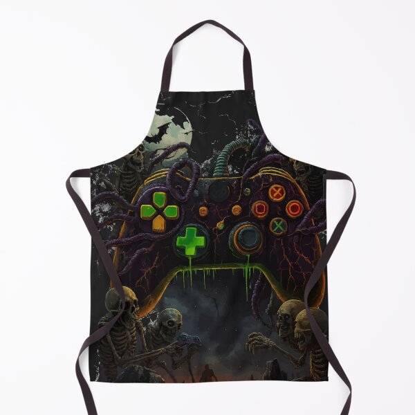Item preview, halloween skeleton zombie gaming controler designed and sold by Uglyandcute.