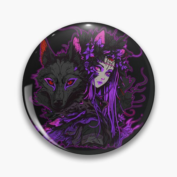 Item preview, Black Wolf girl (v4) designed and sold by PunkerLazar.