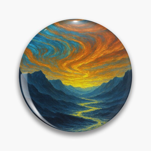 Item preview, Fiery skies, dark depths designed and sold by Sigtrix.