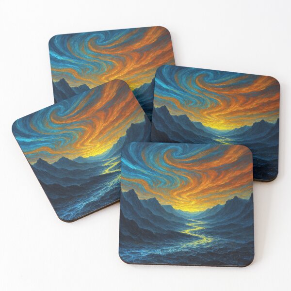 Item preview, Fiery skies, dark depths designed and sold by Sigtrix.