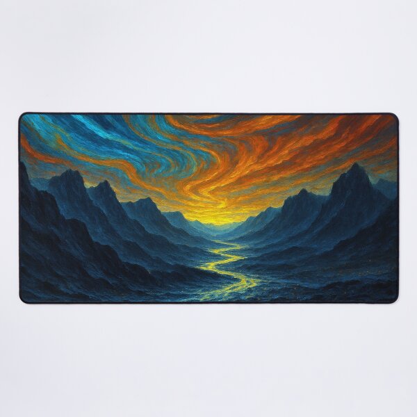 Item preview, Fiery skies, dark depths designed and sold by Sigtrix.