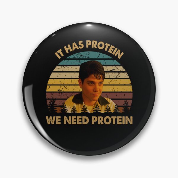 Item preview, It has protein we need protein retro character vintage   designed and sold by magudraahim3.