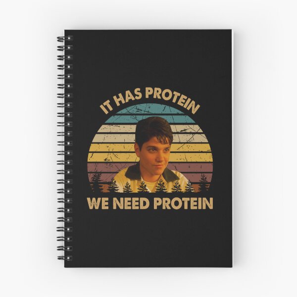 Item preview, It has protein we need protein retro character vintage   designed and sold by magudraahim3.