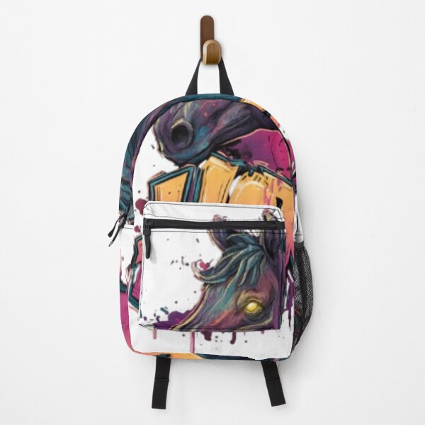 Item preview, Graffiti Horse – Neon Street Art Animal Design designed and sold by AlexLineArt.