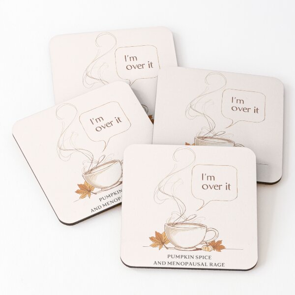 Item preview, Pumpkin Spice and Menopausal Rage – I’m Over It designed and sold by jelonkaa.
