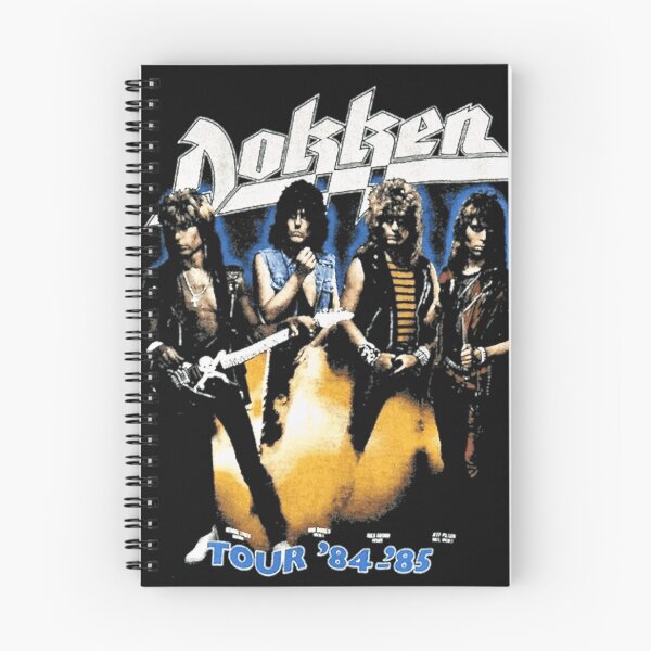 Item preview, Dokken Rock Band Tour 84 85 Vintage Music Gift designed and sold by SandraFaust.