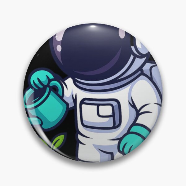 Item preview, Astronaut Watering Plant – Mission Green designed and sold by CR3@TIX-BOUTIK.