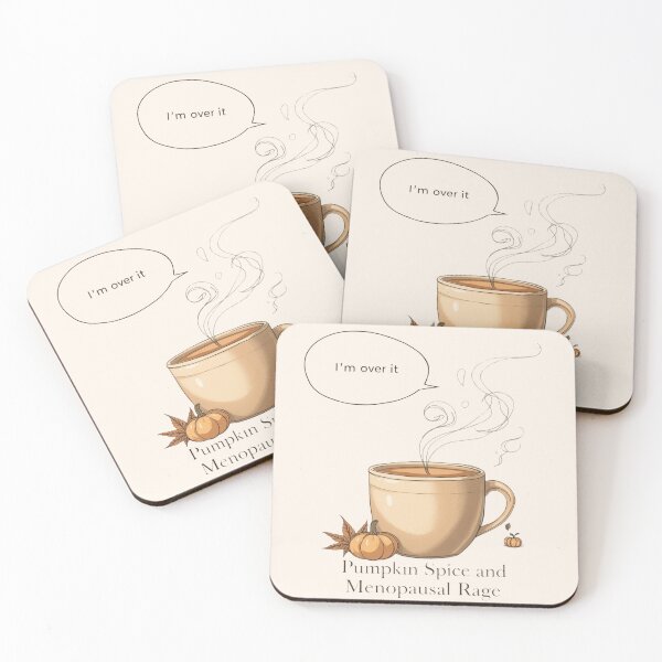 Item preview, Pumpkin Spice and Menopausal Rage – I’m Over It designed and sold by jelonkaa.