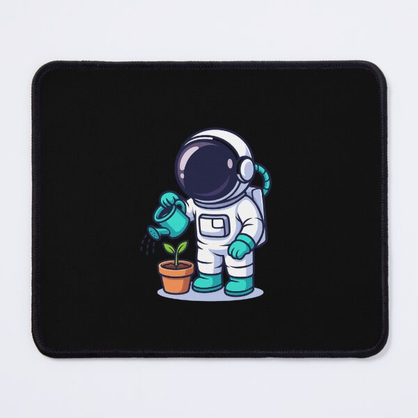 Item preview, Astronaut Watering Plant – Mission Green designed and sold by creatix-boutik.