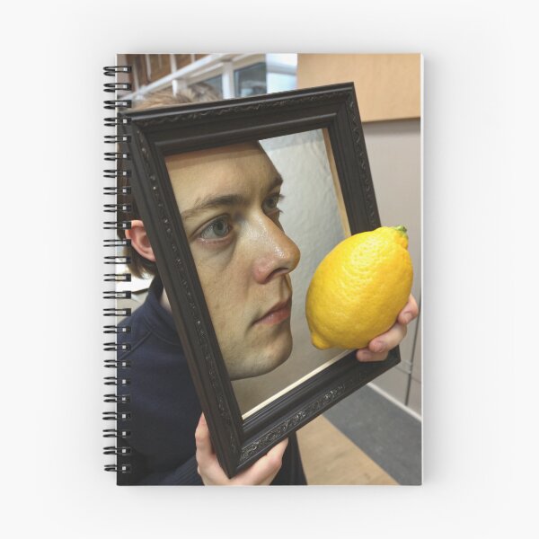 Item preview, Abstract artwork, face-frame-lemon designed and sold by artcreatedbybill.
