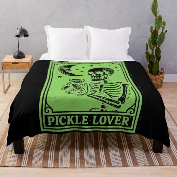 Artikelvorschau, The Pickle Lover Tarotkarte Skelett-Gurkenglas entworfen und verkauft von Colorfulman.