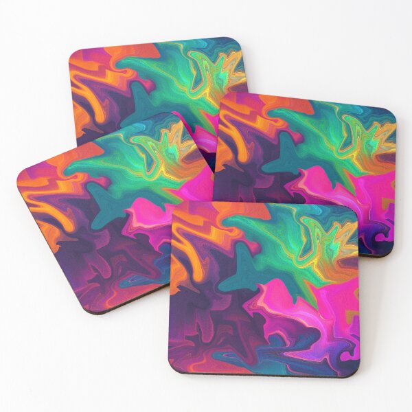 Item preview, Colourful swirls of flowing energy designed and sold by Sigtrix.