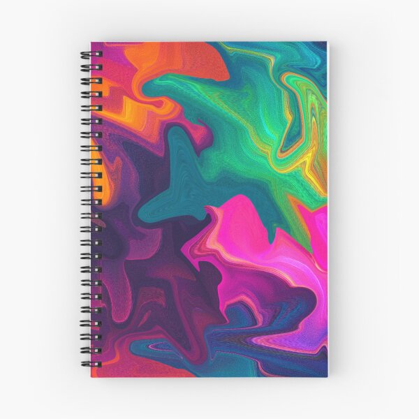 Item preview, Colourful swirls of flowing energy designed and sold by Sigtrix.