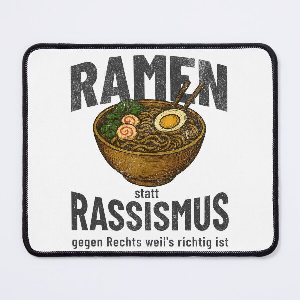 Item preview, RAMEN instead of RACISM – Political statement against the shift to the right designed and sold by VariousGoodies.