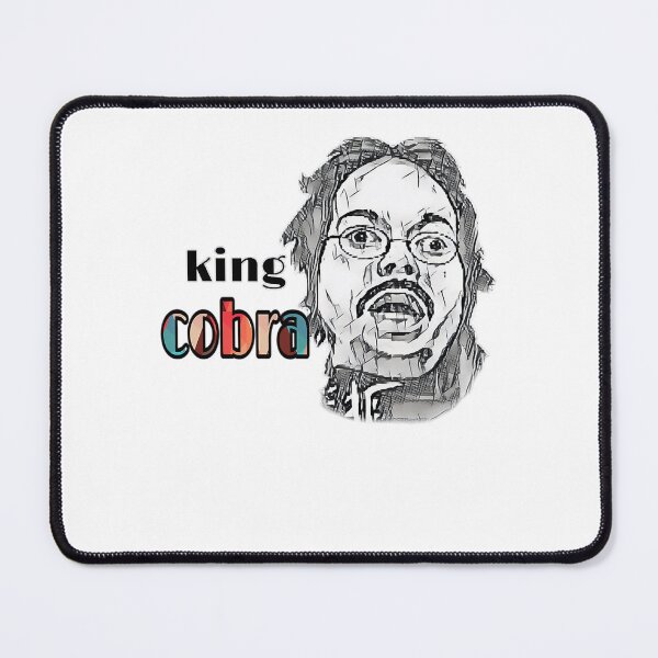 Item preview, King Cobra Cartoon Meme Portrait Artwork designed and sold by choluren.