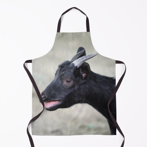 Item preview, Black Goat Side Portrait Funny Expression designed and sold by RastislavS.