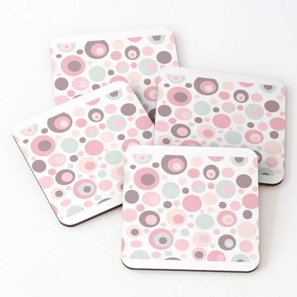 Item preview, La Dee Dottie Polka Dots White designed and sold by SunsetSpectrum.